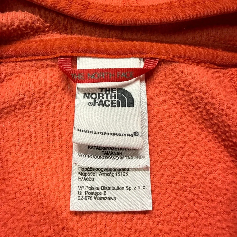 The North Face Womens Fleece Hoodie Zip Up Polartec Classic S‎  Streetwear retro